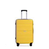 Hardshell Suitcase Spinner Wheels PP Luggages Lightweight Durable Suitcase with TSA Lock,3-Piece W28452163