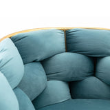 Luxury modern simple leisure velvet single sofa chair bedroom lazy person household dresser stool W1170109326