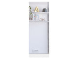 Cassidy Rectangle Tall Shoe Cabinet with Mirror White B06280408
