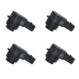 ZNTS 4Pcs arking Assist Sensor Black 0263003906 85871169