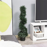 3 feet pre-potted spiral fake plant simulation tree 69909682