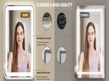 Bathroom Vanity Mirror with Light for Wall Smart LED 3224 Frame Makeup Mirror for Over Sink 84595841
