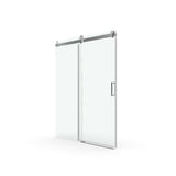 ZNTS 68 to 72 in. W x 76 in. H Sliding Frameless Soft-Close Shower Door with Premium 3/8 Inch W1573104182