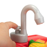 Kids Kitchen Playset Toys - Pink W2181P145197
