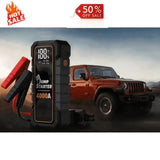 20000mAh 12V Car Battery Jump Starter 4000 Peak Amp USB Fast Charging LED Light 14216725