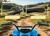 Blue 24V 350W Electric Dirt Bike - Twist Grip Throttle up to 15 MPH Ideal for Ages 13 with Adult 50966192