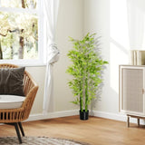 Artificial palm trees/Green plants 49223358
