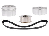 Pulley Kit Fit for Ford SBF 289 302 351W Small Block Only Fit Non-A/C Cars 96631372