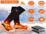 Electric Heated Socks for Men Women Battery Powered Heated Socks Rechargeable Feet Warmer with 4 06789524