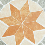 12" Patio Round Side Table, Outdoor Footstool, Garden Mosaic Accent Side Table, Plant Stand, Blue W2225142494