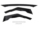 Black Front Splitter Lip fit for Toyota Corolla SE XSE 2020-2024 V2 Style Plastic 06146735