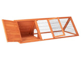 50" Wooden Rabbit Guinea Pig Hutch Wooden Rabbit Guinea Pig House 97929443
