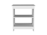 Side Table Rossville, Living Room, White B092P191181