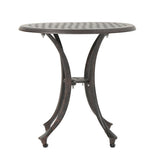 Outdoor 19" Cast Aluminum Side Table N773P348299B