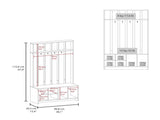 Smoke Hall Tree Open Storage and Coat Space B062P252145