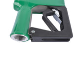 15 GPM 12V Fuel Transfer Pump Cast Iron with Discharge Hose Automatic Green Nozzle for Trucks 19700036