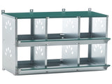 6 Room Metal Chicken Nesting Boxes 6 Compartment Egg Coop 85377352