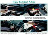 20000mAh Car Jump Starter - 400A Peak Current for Up to 2.0L Gas Engines, Portable Power Bank with 98826815