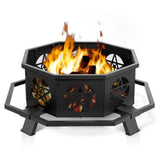 ZNTS 43-inch outdoor fire pit 85566616