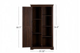 Tall Storage Cabinet Barn Door Storage Country Wood Rustic Farmhouse Pantry Cupboard Barn Door W2275P149118