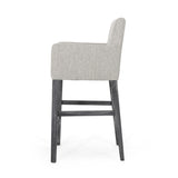 Upholstered 30.5 inch Counter Stools - Light Gray/Gray 71253.00LGRY