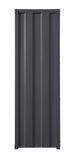 Gunmetal 1-Door Wardrobe with Container Lock B062P215412