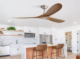 60 Inch Outdoor Ceiling Fan Without Light 3 ABS Blade with Smart APP Control W882P244709