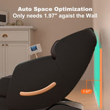 ZNTS Deluxe Massage Chair, Full Body Zero Gravity Recliner with AI Voice Control, SL Track, Bluetooth, W2561P157967