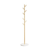 Clothing Rack, Golden Metal Freestanding Heavy Duty Clothes Rack with Marble Base, Multipurpose 85245418