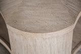 1pc Coffee Table Modern Style With Open storage Attached Casters Rubberwood Structure Oak Finish B2741P360629