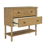 ZNTS 2 Drawer Accent Chest B035P262688