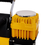 12V Dual Cylinder Heavy Duty Air Compressor,Tire with Pressure Gauge, Max 150 PSI,Tire W465P272037