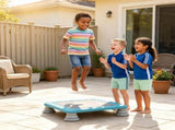 25.5 Inch Kids Mini Trampoline with Non-Slip EVA Jumping Surface, Rounded Edge PU Foam Foot Pads 79450087