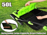 13 Inch 12 Amp Electric Scarifier with Collection Bag and Removable Blades Electric Lawn Dethatcher 90185642