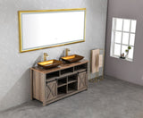 96in. W x 48 in. H LED Lighted Bathroom Wall Mounted Mirror with High LumenAnti-Fog Separately W1272102710