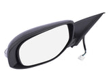 Black Left Side Door Door Mirror for Mitsubishi Outlander 2014-2019 7632B353 03998844