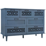 7 Drawer Cabinet, American Furniture, Suitable for Bedroom, Living Room, Study W688124208