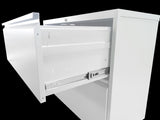 2 Drawer Metal Vertical File Cabinet with Lock Office Home Steel Vertical File Cabinet for A4 71197700