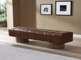 Upholstered Dining Bench for Dining Room, No-Assembly End of Bed Entryway Bench Ottoman for Bedroom N779P253550B