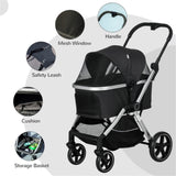 ZNTS Dog Stroller /small animal cage/Pet cages （Prohibited by WalMart） 01247172