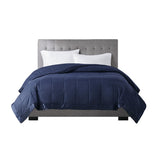 Lightweight Down Alternative Blanket with Satin Trim B03598516