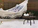 Cast Aluminum Outdoor Side Table, Anti-Rust Outdoor Round End Table, Patio Coffee Bistro Table for 65174540