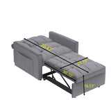 Sofa bed chair 3 in 1 convertible, recliner, single recliner, suitable for small Spaces with W2564P168260