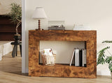 47" Farmhouse Console, Sofa Accent, Entryway with Storage, Narrow Entryway T3210P356966