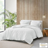 Full/Queen Plush to Sherpa Comforter Set B035100014
