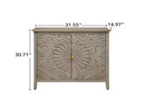 2 Door Cabinet, American Furniture, Suitable for Bedroom, Living Room, Study W688P143784
