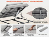 4-68&deg Lift Range Electric Adjustable Bed Backrest, 300 lbs Capacity, Ideal for Elderly, 19491516