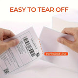 500pcs 4''x6'' Thermal Label Paper White Shipping Label, for Thermal Label Printer, Logistics Label 11929020
