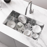 32" L X 19" W Undermount Single Bowl 18 Gauge 304 Stainless Steel Kitchen Sink W1225P266036