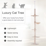 ZNTS Wooden Cat House/Cat Trees /Cat Climbing Tower （Prohibited by WalMart） 64760122